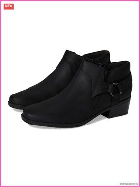 Women's Ankle Boots Buckle Leather Comfortable Boots